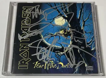 IRON MAIDEN Fear of the Dark 사인 포함