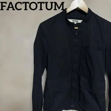 FACTOTUM 워크 자켓 블랙 46 일본제 구제 의류