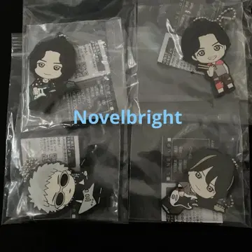Novelbright 노벨브라이트 캡슐 러버 마스코트 4종