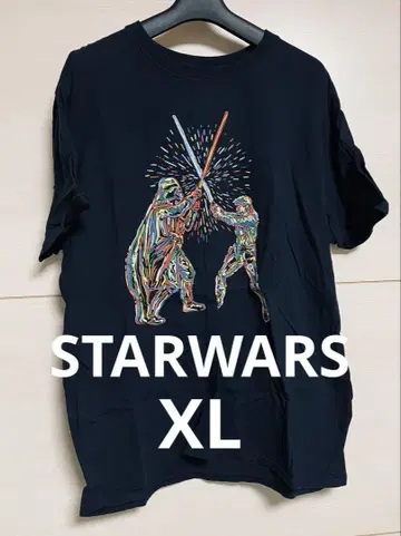 STAR WARS T셔츠 XL 사이즈 블랙 베이더 루크