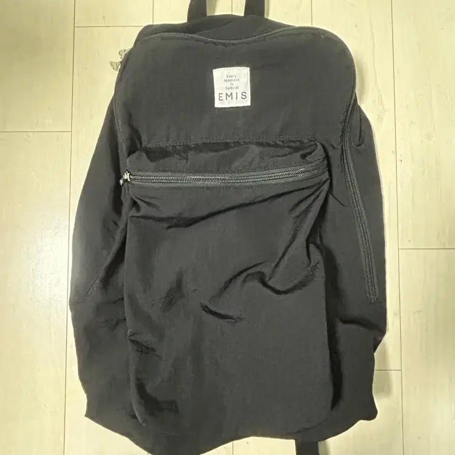 ★EMIS★ MINI WAPPEN POCKET BACKPACK RENEWALBLACK m1037_1334 EMIS MINI WAPPEN POCKET BACKPACK