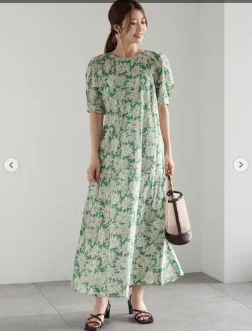 테치치 LIBERTY 플레어 원피스