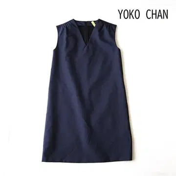 YOKO CHAN 요코  본딩 원피스 네이비 용아 착용