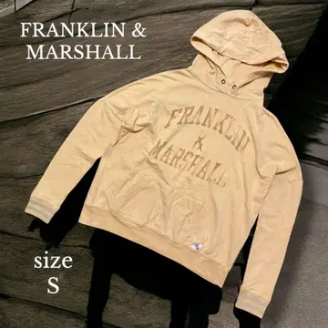 [ FRANKLIN & MARSHALL ] 로고 프린트 후드티 S