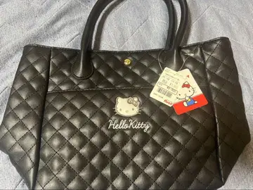 Hello Kitty 블랙 토트백