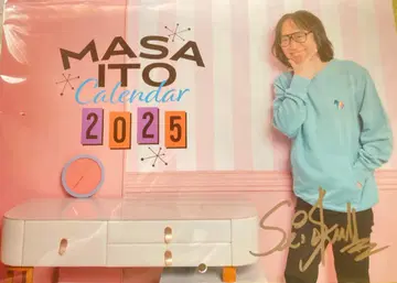 이토 마사노리 MASAITO Calendar 2025 친필 사인