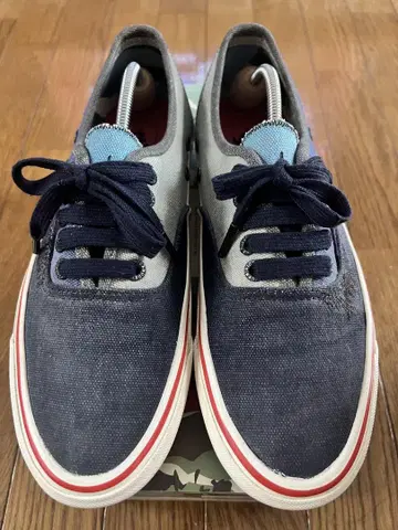 Vans Nigel Cabourn 네이비/그레이 스니커즈