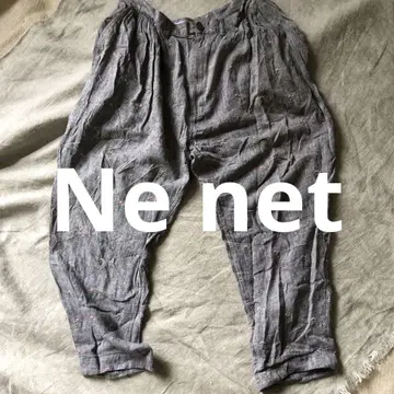 새상품급 Ne net 마 혼방 내추럴 넉넉한 팬츠 사이즈 3
