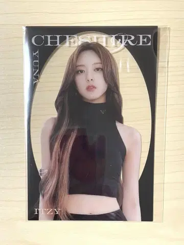 ITZY 있지 Cheshire 클리어 포토 카드 유나 YUNA 유나