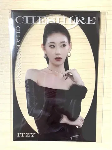 ITZY 있지 Cheshire 클리어 포토 카드 채령