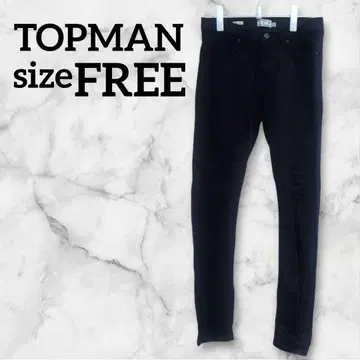 TOPMAN [ FREE ] 스키니 블랙 해외 구제 의류