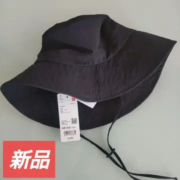 [새상품] 유니클로 / UV컷 햇 나일론 BLACK
