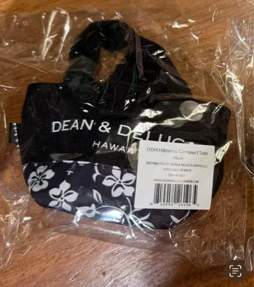 DEAN & DELUCA 딘앤델루카 백 하와이 한정판 블랙
