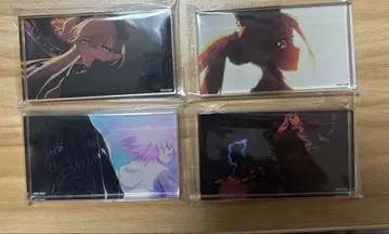 FGO 아크릴 블록 릴리스 외 3점 4세트