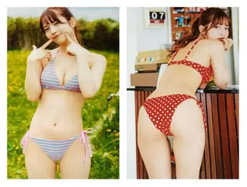쿠로사키 나나코 L판 사진 사이즈 2매