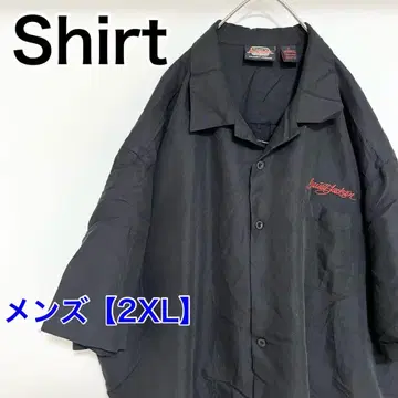 YBC52 [ US 수입 ] 반팔 셔츠 [ 남성용 2XL ] 블랙 컬러