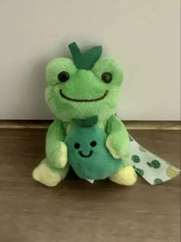 개구리 피크민 봉제 인형 키링