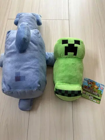 Minecraft 봉제 인형 돌고래와 크리퍼