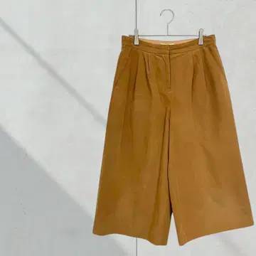 T426 [ 내추럴 뷰티 베이직 ] 가우초 팬츠 L 카멜 가을/겨울