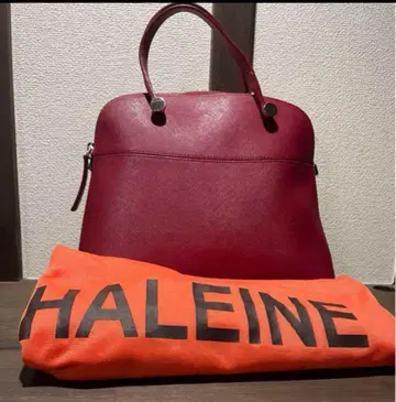 [새상품급] HALEINE 사피아노 가죽 포멀 핸드백