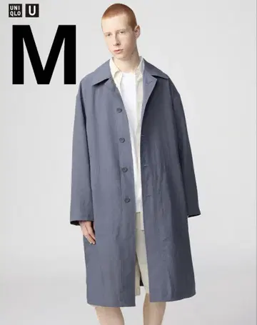 UNIQLO U 오버사이즈 스텐카라 코트 2025 SS