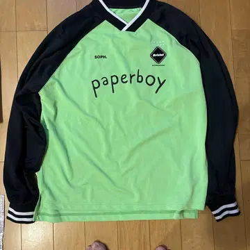 에프씨 리얼 브리스톨 X peperboy 콜라보 게임 셔츠