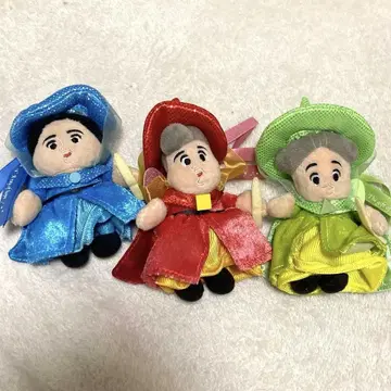 메리웨더 포나 플로라 인형 배지 잠자는 숲속의 미녀 오로라 공주