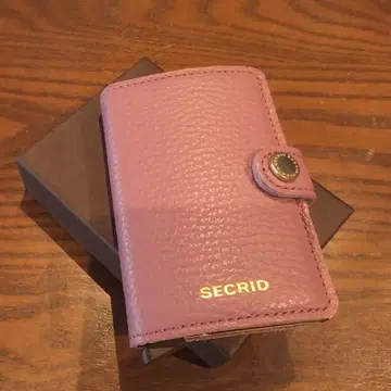 SECRID 핑크 카드 케이스