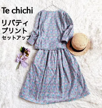 [ 리버티 프린트 ] Te chichi 테치치 블라우스 & 스커트 셋업
