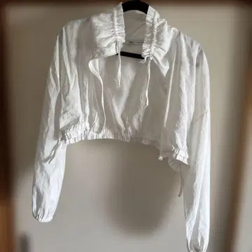 ZARA 화이트 크롭 자켓 M