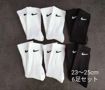 [정품] NIKE 나이키 양말 23~25cm 6켤레 세트