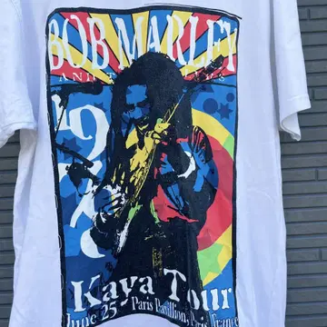 USED BOB MARLEY Kaya Tour 티셔츠