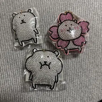 농담곰 큐빅 마스코트 3세트