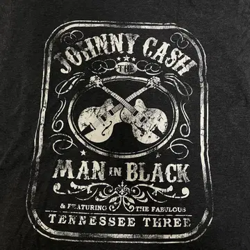 Johnny Cash MAN IN BLACK 티셔츠 XL