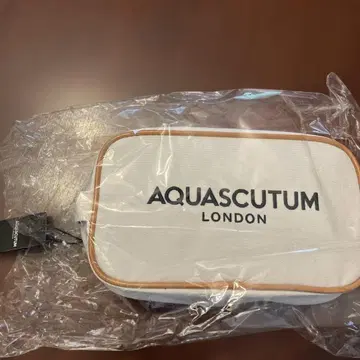AQUASCUTUM 영국 국기 파우치