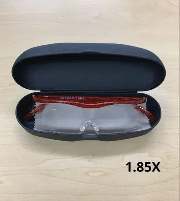 미사용 새상품 하즈키 루페 라지 1.85X 루비