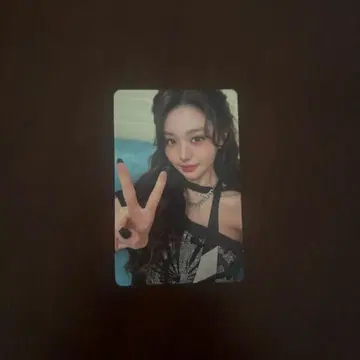 IVE Be Alright V반 원영 트레이딩 카드