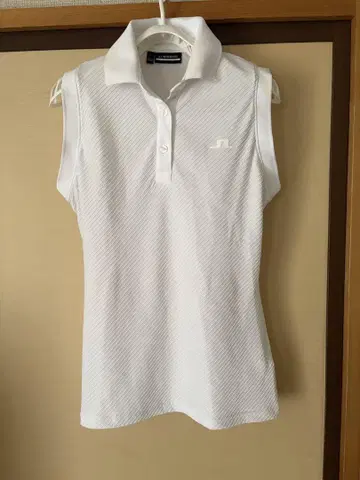 J.LINDEBERG 여성용 피케 셔츠 S 화이트