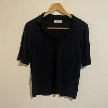 Demi-Luxe BEAMS 오픈 카라 풀오버