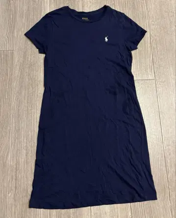새상품급 POLO 폴로 랄프 로렌 티셔츠 반팔 원피스 네이비 S