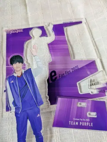 Fan Fes 2025 TEAM PURPLE 아크릴 스탠드 아카소 에이지