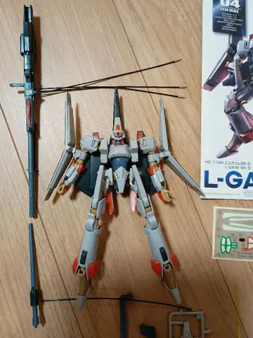HG 엘가임 Mk-II 프리미엄 반다이 한정판 조립 완료