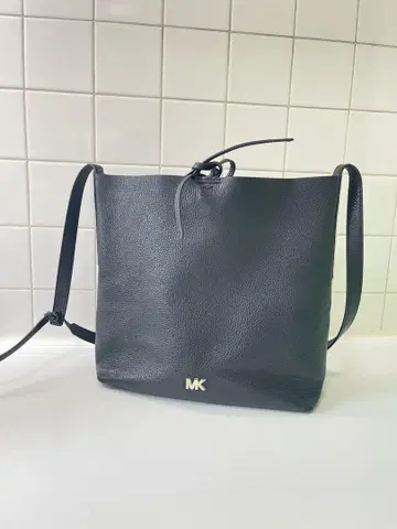 Michael kors 블랙 가죽 숄더백