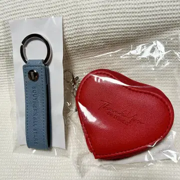 미개봉 사잔 올스타즈 하트 모양 키링 응원단 갱신 기념품