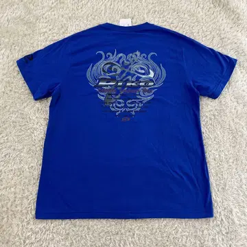 4 새상품! 90's 00's PIKO 서프 티셔츠 블루 XL 아노 짱
