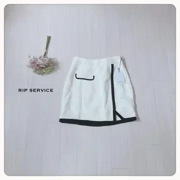 [미사용 택 포함] LIP SERVICE 립서비스 미니 스커트 럭셔리