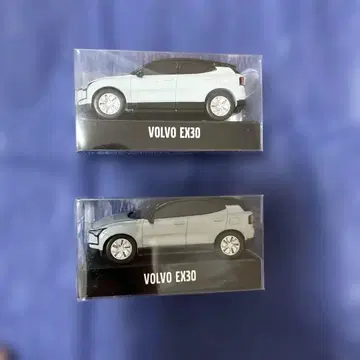 VOLVO EX30 미니카 2대 세트