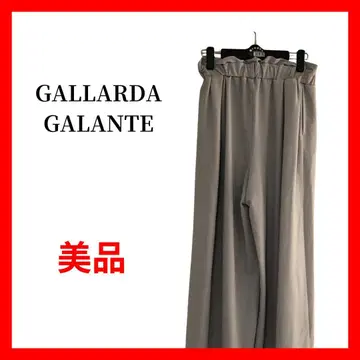 GALLARDAGALANTE 플레어 와이드 팬츠 넉넉한 실루엣 B1903