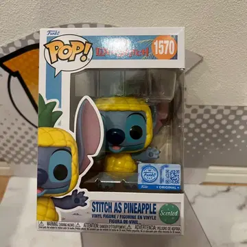 FUNKO POP! 릴로 & 스티치 스티치 파인애플 향기 한정판