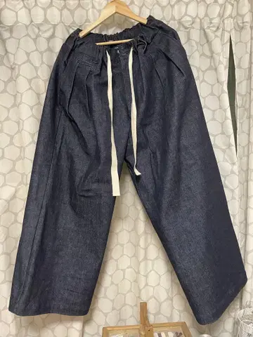 Sillage HAKAMA 팬츠 데님 원 워시